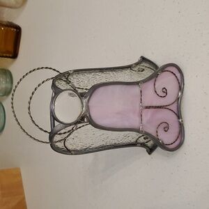 Stained Glass Angel Free Standing